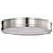 Nuvo Kendall, 14 Inch LED Flush Mount, Brushed Nickel with Alabaster Glass 62/2111 - alternate 6